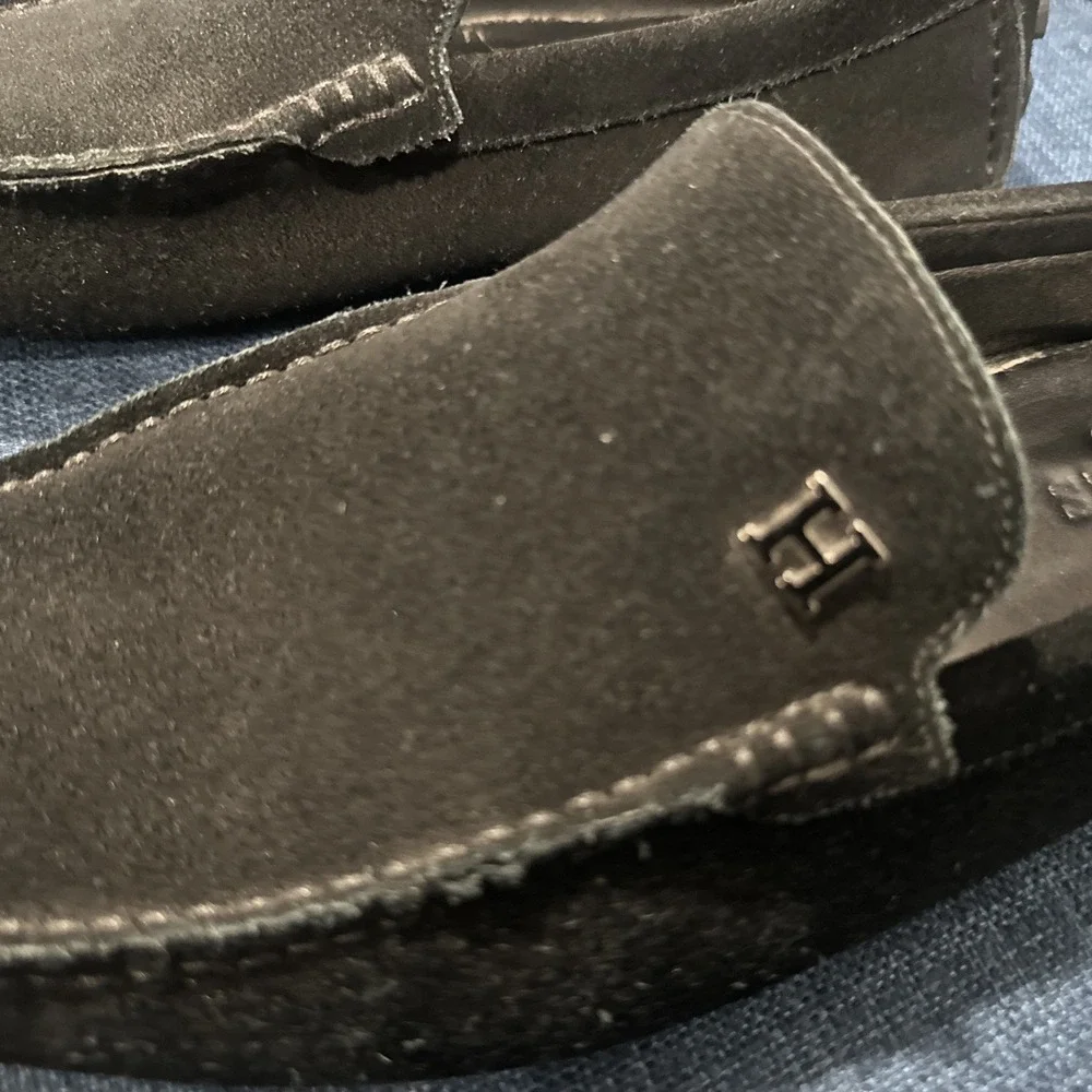 HERMES Moccasin Mind mens Black Size 45 (us11.5-12)